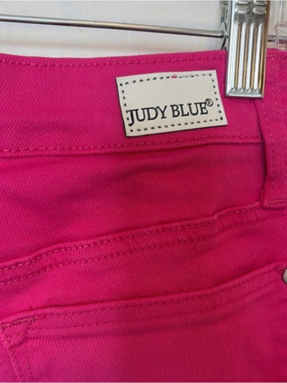 Judy Blue Bright Pink Women’s Slim Fit Skinny Jeans Size 9/29 - Picture 5 of 7